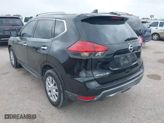 2017 Nissan Rogue S with VIN KNMAT2MT0HP542374, listed as a IAAI auction lot 41896983 with 136,942 mi miles. Bid and sale history available at carsss.com. Image 3.