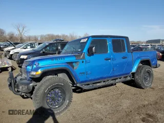 2021 Jeep Gladiator Sport S z VIN 1C6HJTAGXML535345, wystawiony jako Copart lot #49138295 z przebiegiem 31 785 mil mil oraz Szkody całkowita. Historia ofert i sprzedaży dostępna na DreamBid. Obrazek 1.