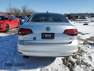 2016 Volkswagen Jetta Sedan 1.8T SEL with VIN 3VWL07AJ0GM225990, listed as a Copart auction lot 46104345 with 124,367 mi miles and Salvage Title. Bid and sale history available at carsss.com. Image 6.