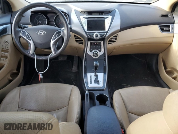 2012 Hyundai Elantra Limited z VIN 5NPDH4AE5CH101733, wystawiony jako Copart lot #50702495 z przebiegiem 187 523 mil mil oraz Szkoda całkowita • Salvage title. Historia ofert i sprzedaży dostępna na DreamBid. Obrazek 8.