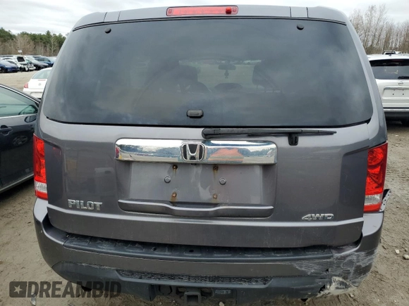 2014 Honda Pilot LX with VIN 5FNYF4H20EB006369, listed as a Copart auction lot 52578215 with 152,796 mi miles and Clean Title. Bid and sale history available at DreamBid. Image 6.