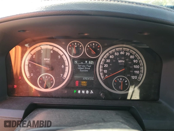 2012 Ram 1500 Sport с VIN 1C6RD7HT7CS280373, выставлен на аукционе Copart как лот 52690455 с пробегом 109 241 миль миль и Списание • Salvage title. История ставок и продаж доступна на DreamBid. Изображение 9.