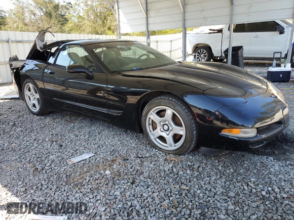 1997 Chevrolet Corvette with VIN 1G1YY22G7V5109303, listed as a Copart auction lot 75363564 with 155,018 mi miles and Salvage Title. Bid and sale history available at carsss.com. Image 4.