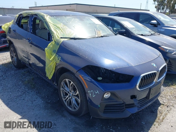 2018 BMW X2 sDrive28i z VIN WBXYJ3C31JEP76135, wystawiony jako IAAI lot #42136753 z przebiegiem 21 377 mil mil oraz . Historia ofert i sprzedaży dostępna na DreamBid. Obrazek 1.