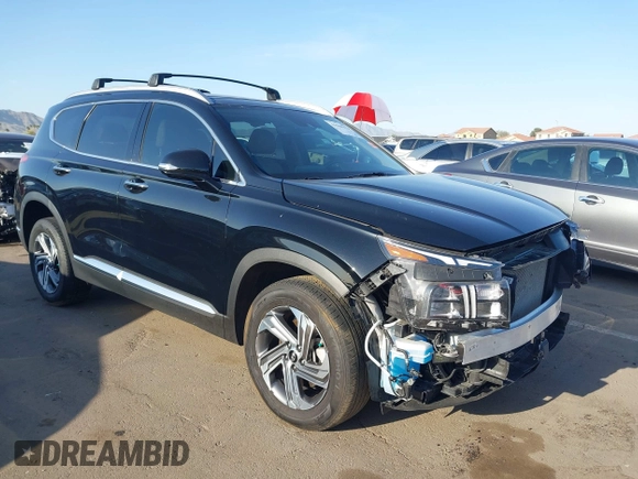 2023 Hyundai Santa Fe SEL with VIN 5NMS3DAJ6PH574739, listed as a IAAI auction lot 41968323 with 17,123 mi miles and . Bid and sale history available at DreamBid. Image 1.