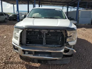 2016 Ford F-150 XL with VIN 1FTEW1CP1GKF32911, listed as a Copart auction lot 51711255 with 152,941 mi miles and Salvage Title. Bid and sale history available at carsss.com. Image 5.