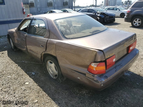 1999 Lexus LS 400 Luxury Sdn with VIN JT8BH28F1X0155350, listed as a Copart auction lot 46337365 with 226,063 mi miles and Salvage Title. Bid and sale history available at carsss.com. Image 2.