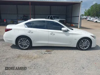 2018 Infiniti Q50 Luxe with VIN JN1EV7AP7JM352520, listed as a IAAI auction lot 42427317 with 73,717 mi miles and . Bid and sale history available at DreamBid. Image 13.