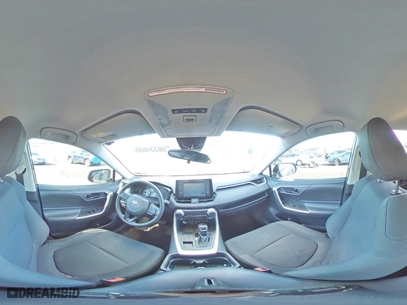 2020 Toyota RAV4 LE with VIN 2T3F1RFV5LW110220, listed as a Copart auction lot 50334685 with 83,070 mi miles and Salvage Title. Bid and sale history available at carsss.com. Image 14.
