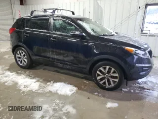 2015 Kia Sportage LX with VIN KNDPBCAC3F7770633, listed as a Copart auction lot 44580455 with 129,124 mi miles and Salvage Title. Bid and sale history available at carsss.com. Image 4.