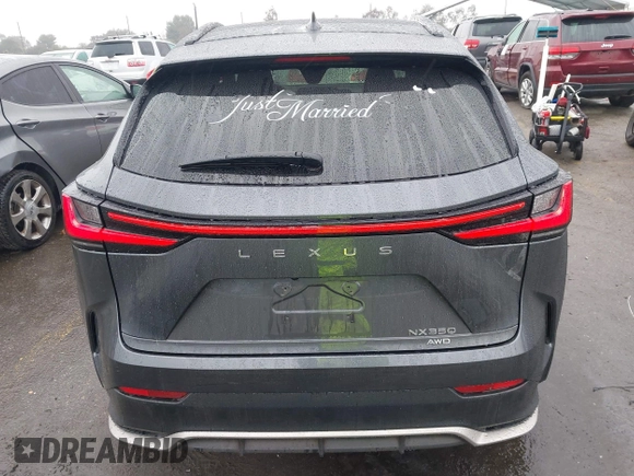 2024 Lexus NX with VIN 2T2KGCEZ9RC043523, listed as a IAAI auction lot 41540088 with 30,124 mi miles. Bid and sale history available at carsss.com. Image 17.