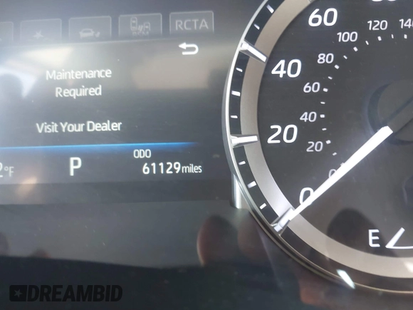 2023 Toyota Highlander L with VIN 5TDKDRBH5PS012608, listed as a IAAI auction lot 42702499 with 61,129 mi miles and . Bid and sale history available at DreamBid. Image 15.