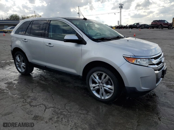 2012 Ford Edge SEL with VIN 2FMDK3JC7CBA48129, listed as a Copart auction lot 51974505 with 207,217 mi miles and Salvage Title. Bid and sale history available at carsss.com. Image 4.