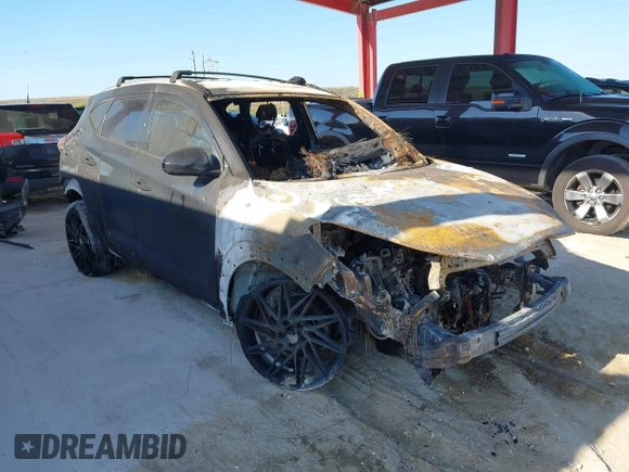 2018 Hyundai Tucson SEL with VIN KM8J33A49JU614162, listed as a IAAI auction lot 41892685 with 1 mi miles. Bid and sale history available at carsss.com. Image 1.