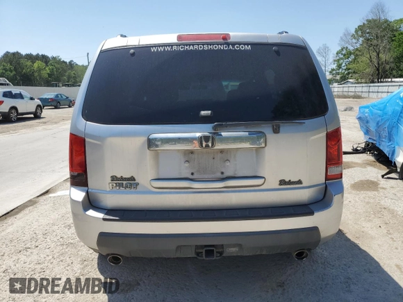 2011 Honda Pilot EX with VIN 5FNYF3H45BB043795, listed as a Copart auction lot 52303585 with 247,582 mi miles and Salvage Title. Bid and sale history available at carsss.com. Image 6.