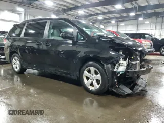2014 Toyota Sienna LE AAS z VIN 5TDKK3DC0ES432309, wystawiony jako Copart lot #54094805 z przebiegiem 139 342 mil mil oraz Szkoda całkowita • Salvage title. Historia ofert i sprzedaży dostępna na DreamBid. Obrazek 4.