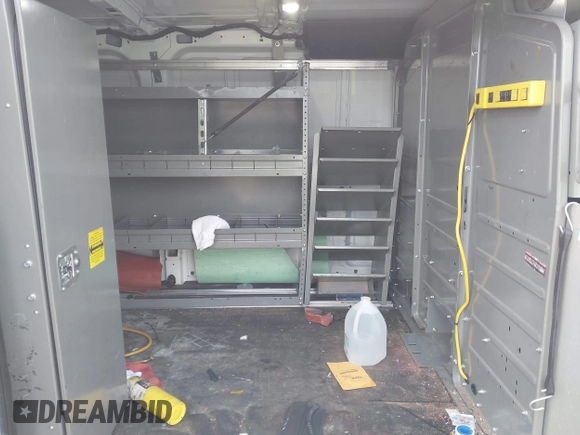 2020 Ford Transit Cargo with VIN 1FTBR1Y85LKA70004, listed as a IAAI auction lot 41910007 with 115,005 mi miles and . Bid and sale history available at DreamBid. Image 8.