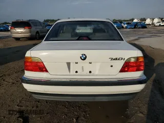 1995 BMW 7 Series 740i with VIN WBAGF6323SDH02306, listed as a Copart auction lot 41708995 with 109,902 mi miles and Clean Title. Bid and sale history available at carsss.com. Image 6.