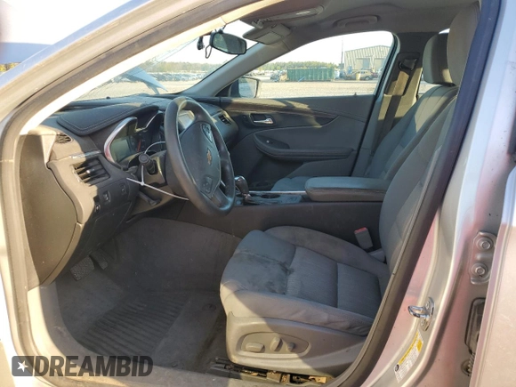 2015 Chevrolet Impala LS with VIN 2G11Z5SLXF9242980, listed as a Copart auction lot 50180015 with 152,762 mi miles and Salvage Title. Bid and sale history available at DreamBid. Image 7.