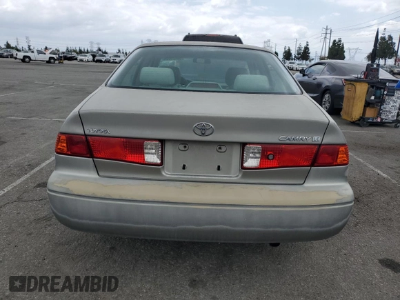 2001 Toyota Camry CE with VIN JT2BG22KX10544000, listed as a Copart auction lot 54429005 with 88,832 mi miles and Clean Title. Bid and sale history available at carsss.com. Image 6.