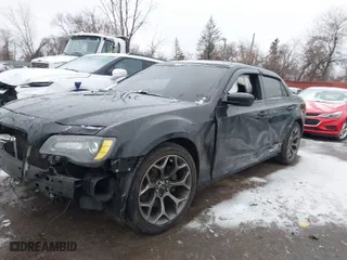 2015 Chrysler 300 with VIN 2C3CCABT1FH853985, listed as a IAAI auction lot 41165363 with 97,411 mi miles. Bid and sale history available at carsss.com. Image 6.