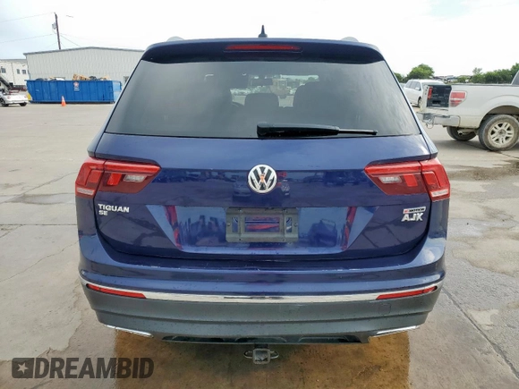 2021 Volkswagen Tiguan SE with VIN 3VV2B7AX6MM051899, listed as a Copart auction lot 62870765 with 56,848 mi miles and Clean title. Bid and sale history available at DreamBid. Image 6.