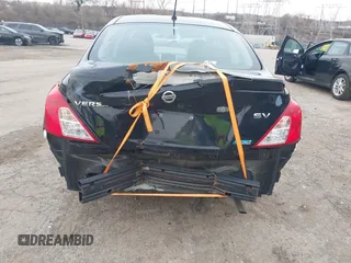 2015 Nissan Versa SV with VIN 3N1CN7AP1FL942463, listed as a IAAI auction lot 41882059 with 108,544 mi miles. Bid and sale history available at carsss.com. Image 6.