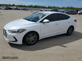 2018 Hyundai Elantra SEL with VIN 5NPD84LF9JH216502, listed as a Copart auction lot 48714405 with 104,734 mi miles and Salvage Title. Bid and sale history available at carsss.com. Image 1.