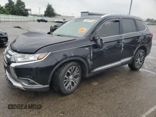 2016 Mitsubishi Outlander GT with VIN JA4JZ4AX1GZ051410, listed as a Copart auction lot 59039995 with 120,892 mi miles and Salvage title. Bid and sale history available at DreamBid. Image 1.