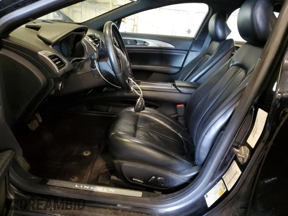 2017 Lincoln MKZ Select with VIN 3LN6L5D90HR608647, listed as a Copart auction lot 53917705 with 146,565 mi miles and Salvage title. Bid and sale history available at DreamBid. Image 7.