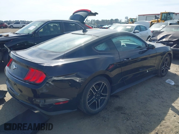 2020 Ford Mustang EcoBoost with VIN 1FA6P8TH5L5187643, listed as a IAAI auction lot 41826302 with 49,886 mi miles. Bid and sale history available at carsss.com. Image 4.