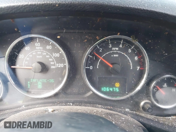 2014 Jeep Wrangler Sahara with VIN 1C4AJWBG5EL247812, listed as a IAAI auction lot 40909884 with 106,475 mi miles and . Bid and sale history available at DreamBid. Image 7.