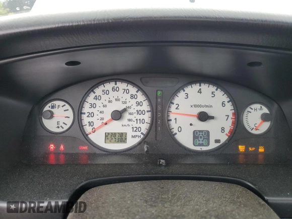 2003 Nissan Pathfinder LE z VIN JN8DR09Y73W801482, wystawiony jako Copart lot #56216005 z przebiegiem 238 781 mil mil oraz Szkoda całkowita • Salvage title. Historia ofert i sprzedaży dostępna na DreamBid. Obrazek 9.