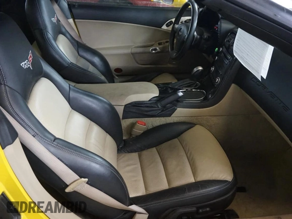 2008 Chevrolet Corvette with VIN 1G1YY26W585123965, listed as a Copart auction lot 45960685 with 55,239 mi miles and Salvage Title. Bid and sale history available at carsss.com. Image 5.