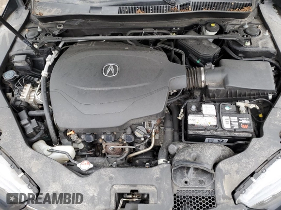2018 Acura TLX Advance with VIN 19UUB3F82JA800564, listed as a Copart auction lot 58176705 with Not provided miles and Salvage title. Bid and sale history available at DreamBid. Image 11.