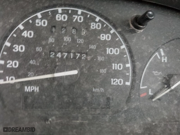 1995 Ford Ranger Splash with VIN 1FTCR10A0SUB77693, listed as a Copart auction lot 81871224 with 247,172 mi miles and Salvage Title. Bid and sale history available at carsss.com. Image 9.