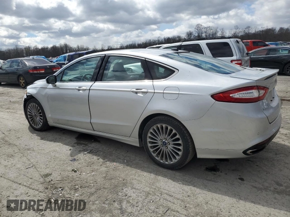 2016 Ford Fusion Titanium with VIN 3FA6P0K99GR319253, listed as a Copart auction lot 51935965 with 186,717 mi miles and Salvage Title. Bid and sale history available at DreamBid. Image 2.