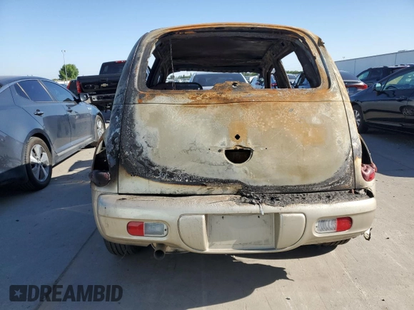 2005 Chrysler PT Cruiser Touring with VIN 3C4FY58B55T593130, listed as a Copart auction lot 55082735 with Not provided miles and Non repairable. Bid and sale history available at DreamBid. Image 6.