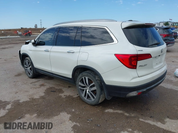 2017 Honda Pilot Touring with VIN 5FNYF6H9XHB034001, listed as a IAAI auction lot 42092549 with 142,422 mi miles and . Bid and sale history available at DreamBid. Image 3.