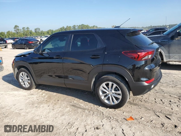 2023 Chevrolet TrailBlazer LS with VIN KL79MMS20PB182120, listed as a Copart auction lot 71603094 with 8,346 mi miles and Salvage Title. Bid and sale history available at DreamBid. Image 2.