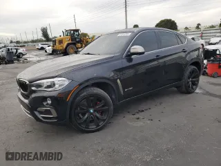 2017 BMW X6 sDrive35i with VIN 5UXKU0C36H0G69163, listed as a Copart auction lot 87044784 with 99,452 mi miles and Salvage Title. Bid and sale history available at carsss.com. Image 1.