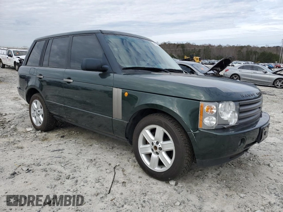 2004 Land Rover Range Rover HSE with VIN SALME11454A156859, listed as a Copart auction lot 44732145 with 129,404 mi miles and Clean Title. Bid and sale history available at carsss.com. Image 4.