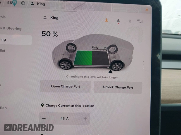 2022 Tesla Model Y Long Range z VIN 7SAYGDEE4NF315356, wystawiony jako IAAI lot #41571151 z przebiegiem 1 056 mil mil oraz . Historia ofert i sprzedaży dostępna na DreamBid. Obrazek 17.