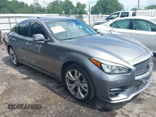 2015 Infiniti Q70 with VIN JN1BY1AP6FM540296, listed as a IAAI auction lot 42524538 with 119,933 mi miles and . Bid and sale history available at DreamBid. Image 13.