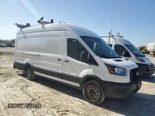2023 Ford Transit Cargo with VIN 1FTBR3X88PKA74339, listed as a Copart auction lot 48634405 with 103,840 mi miles and Salvage title. Bid and sale history available at DreamBid. Image 4.