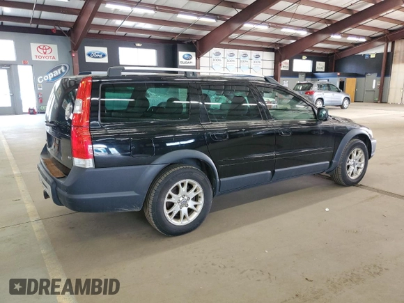 2007 Volvo XC70 with VIN YV4SZ592371274858, listed as a Copart auction lot 54726745 with 275,830 mi miles and Clean Title. Bid and sale history available at carsss.com. Image 3.