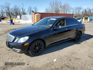 2013 Mercedes-Benz E 350 Luxury with VIN WDDHF8JB8DA760781, listed as a Copart auction lot 49606145 with 145,489 mi miles and Salvage Title. Bid and sale history available at DreamBid. Image 1.