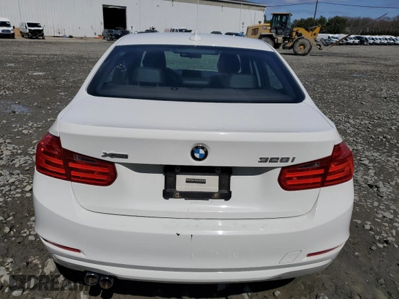 2015 BMW 3 Series 328i xDrive with VIN WBA3B5G50FNS16056, listed as a Copart auction lot 51502285 with 185,739 mi miles and Clean Title. Bid and sale history available at carsss.com. Image 6.