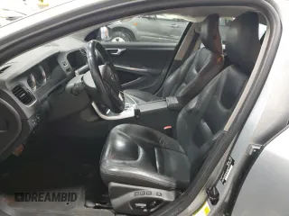 2012 Volvo S60 T6 with VIN YV1902FH7C2134944, listed as a Copart auction lot 48539105 with 136,423 mi miles and Salvage Title. Bid and sale history available at carsss.com. Image 7.