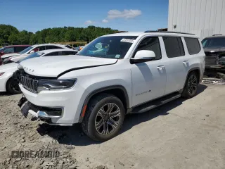2022 Jeep Wagoneer Series III с VIN 1C4SJVDT6NS108092, выставлен на аукционе Copart как лот 57261055 с пробегом 24 624 миль миль и Списание • Salvage title. История ставок и продаж доступна на DreamBid. Изображение 1.